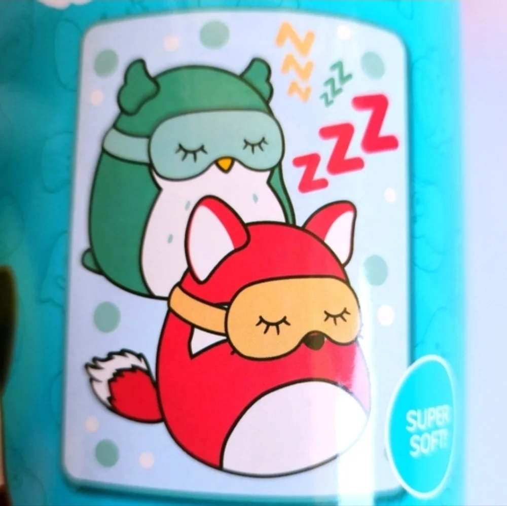 Squishmallows adorable blanket